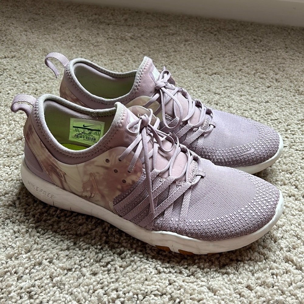 Nike Free purple marble size 8.5